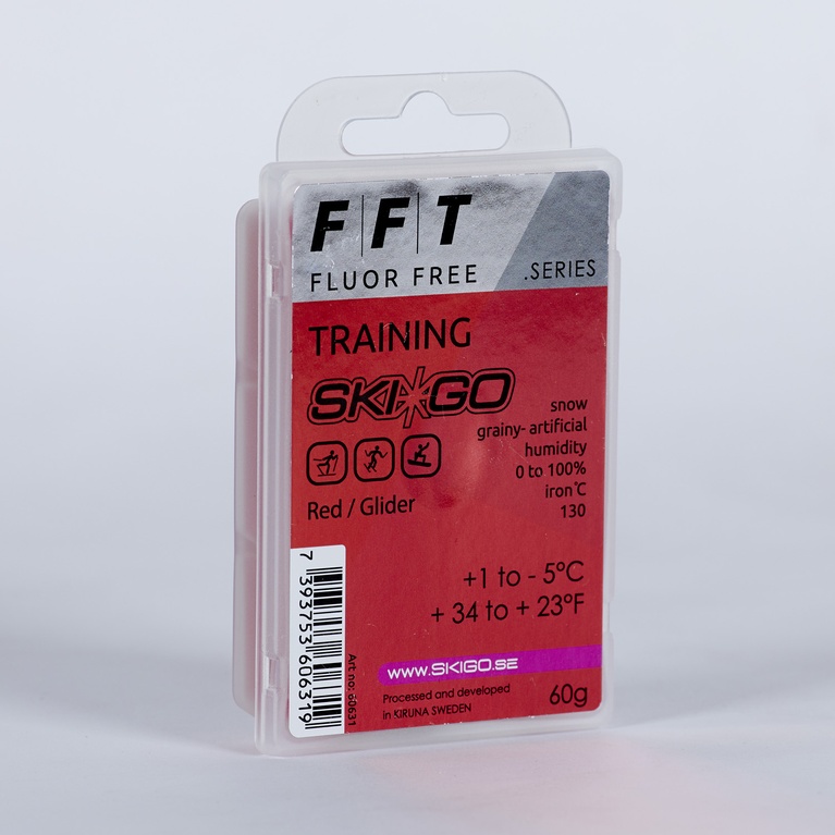 "SKIGO" Training FFT röd/red glider